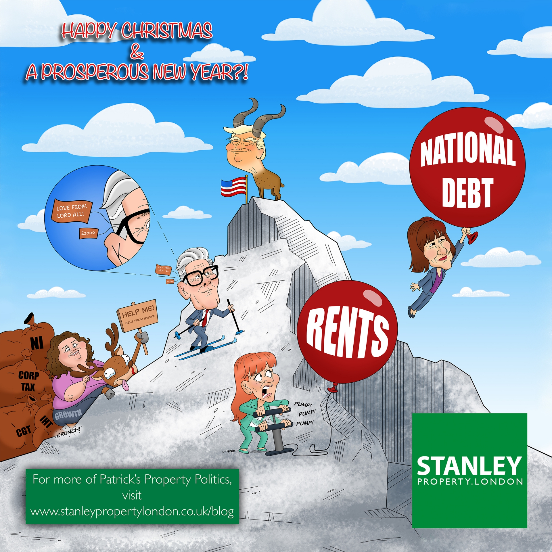 Stanley Property London - 2024 Christmas Cartoon